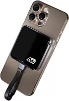 AGI Magnetic Portable External SSD EDM38-2 TB -Black