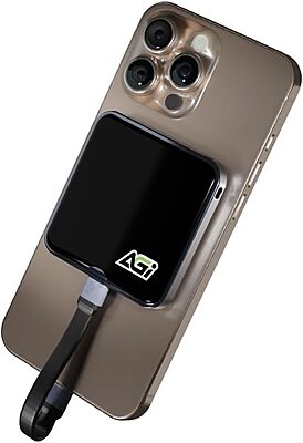 AGI Magnetic Portable External SSD EDM38-2 TB -Black