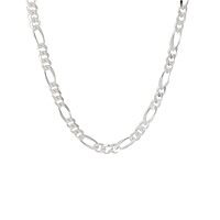 Sterling Silver Men's Figaro Chain