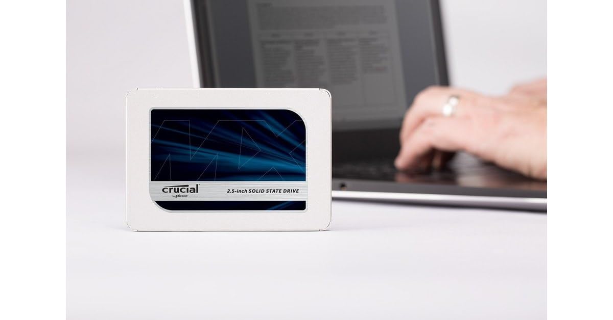 Open Box Crucial MX500 1TB SATA 2.5-inch 7mm Internal SSD (CT1000MX500SSD1)