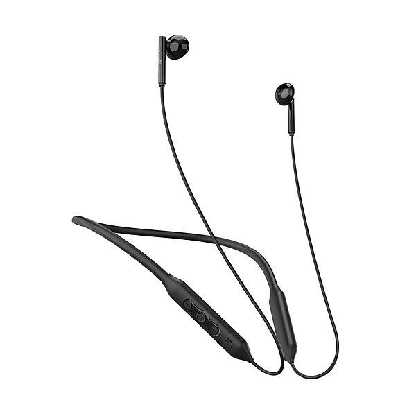 Portronics Harmonics Z5 Bluetooth In-Ear Headset – Dual EQ Mode, Type-C | 33Hrs Play | Black