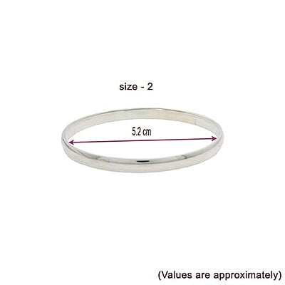 Sterling Silver Kada for men/Kappu