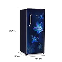 Whirlpool 192 L 3 Star Direct-Cool Single Door Refrigerator