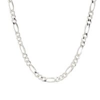 Sterling Silver Men's Figaro Chain