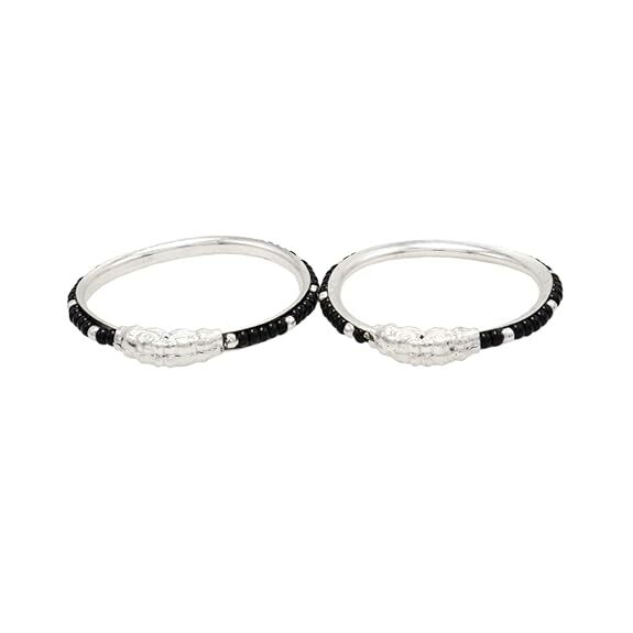 Silver Born Baby Anklets