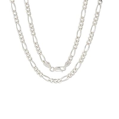 Sterling Silver Men's Figaro Chain