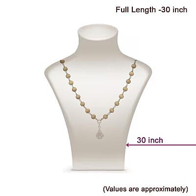 Silver Thulasi Ayyappan Mala–Sacred Tulasi Beads for Ayyappa Silver Thulasi Ayyappan Mala–Sacred Tulasi Beads for Ayyappa