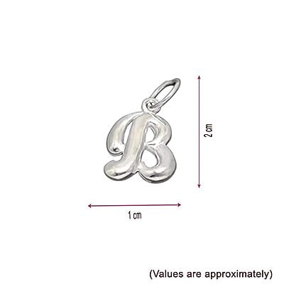 Silver B Pendant Silver B Pendant
