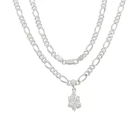 Sterling Silver Charm Vinayagar Pendant Without Chain Ganesh ji Dollar
