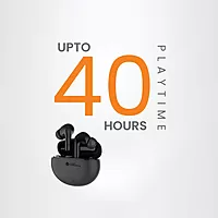 Just Corseca Soul Sync Pro TWS Earbuds – Bluetooth 5.3 | 10mm Drivers | 40H Playtime | Black