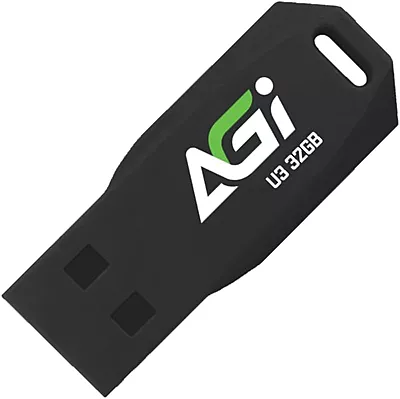 AGI USB External Memory, Portable UP138-32 GB-Black