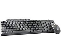 ZEBRONICS JUDWAA 555 USB Multimedia Keyboard & Mouse Combo, 114 Keys, 9 Dedicated Multimedia Keys, Ergonomic Design, High Precision Mouse, Plug & Play, Ideal for Home & Office Use.