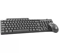 Zebronics Judwaa 555 USB Wired Mouse and Keyboard Combo – Reliable Performance for Computer/Laptop | Plug & Play