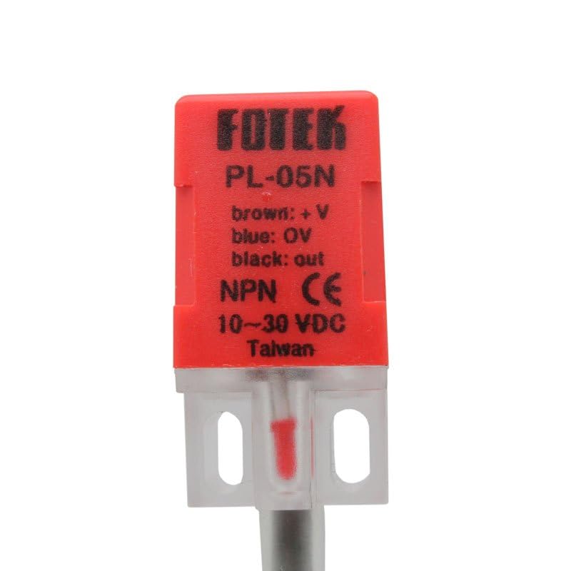 FOTEK PL-05N Proximity Sensor, NPN, 10-30 VDC, Inductive Type, Compact Design, for Industrial Applications FOTEK PL-05N Proximity Sensor, NPN, 10-30 VDC, Inductive Type, Compact Design, for Industrial Applications
