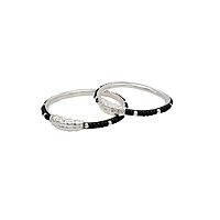 Silver Born Baby Anklets