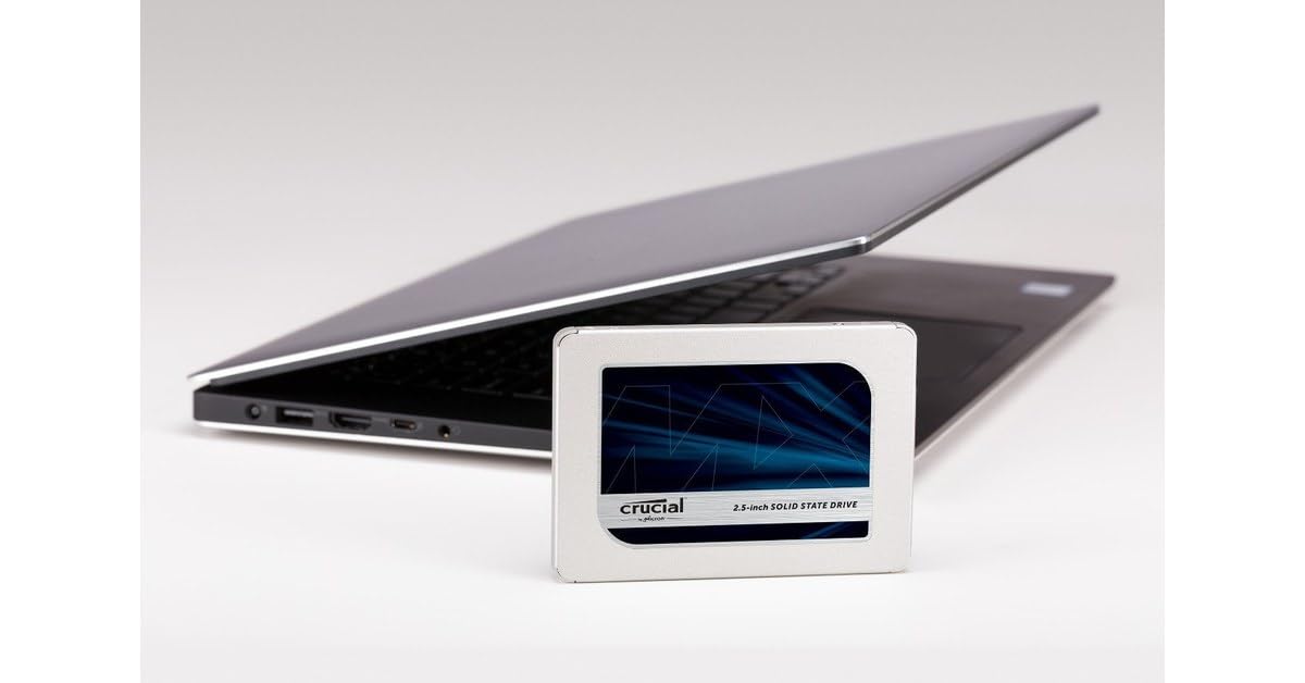 Open Box Crucial MX500 1TB SATA 2.5-inch 7mm Internal SSD (CT1000MX500SSD1)