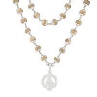 Silver Thulasi Ayyappan Mala–Sacred Tulasi Beads for Ayyappa