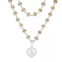 Silver Thulasi Ayyappan Mala–Sacred Tulasi Beads for Ayyappa