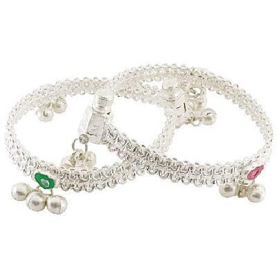Sterling Silver Anklets for Babies