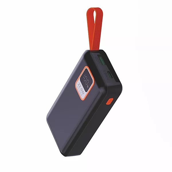 Portronics Ampbox 10K Power Bank – 10000 mAh battery, 22.5W fast charging & dual ports.