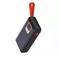 Portronics 2086 AMPBOX 27000mAh Power Bank – 65W PD Fast Charge | Laptop Compatible | Black