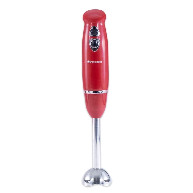 Wonderchef Crimson Edge 400 W Electric Hand Blender 2 Speed Selection
