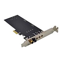 Live Tech PCIe 1x Sound Card for Desktop offers high-quality audio output, low latency, and easy installation. Perfect for gamers and music enthusiasts seeking enhanced sound performance.