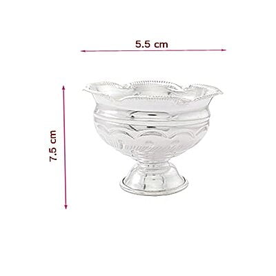 Silver Chandan Pela or Bowl