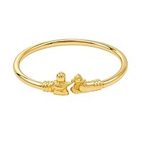 Gold Plated Adjustable Sivanlinga Nandi Kada