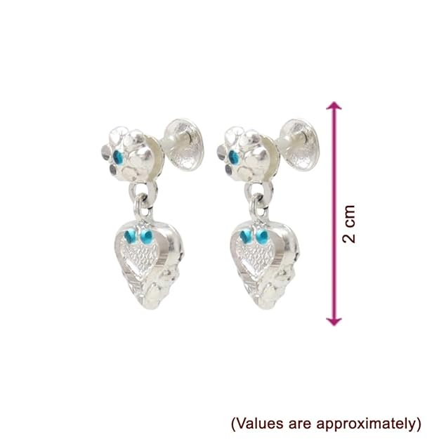 Silver Earrings OR Thottu for kids