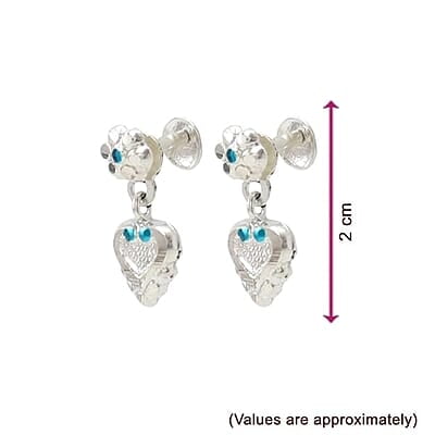 Silver Earrings OR Thottu for kids