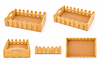 Picket Fence Serving Tray