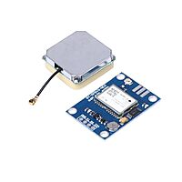 25x25x8mm 28db High Gain 5cm Length Built-in Ceramic Active GPS Antenna for NEO-6M NEO-7M NEO-8M