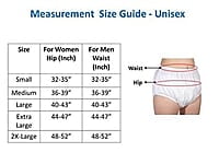 Adult Pull-On-Cover Pants,Incontinence Leak Protection, Washable Waterproof Incontinence Pants,Soft And Noiseless Swim Brief