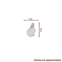 Silver Thambi thozhan Set (Hip Chain Pendants) for baby