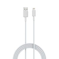 Portronics POR 1812 Konnect Link Lightning Cable – 8 Pin  PVC  1m White