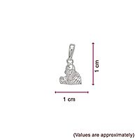 Silver Saibaba Pendent
