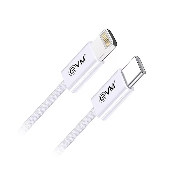 EVM CL-03 USB C to Lightning Cable - White