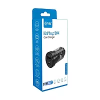 EVM CCR-03 51W Car Charger - T Brown