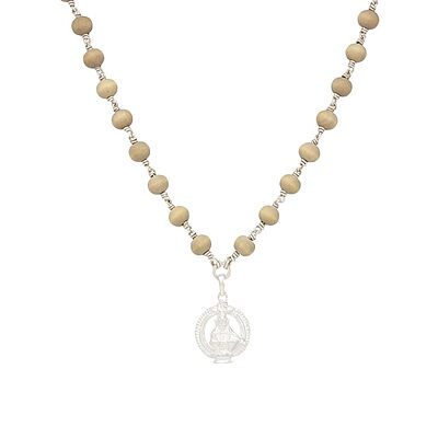 Silver Thulasi Ayyappan Mala–Sacred Tulasi Beads for Ayyappa Silver Thulasi Ayyappan Mala–Sacred Tulasi Beads for Ayyappa
