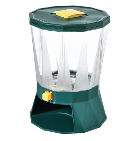 Kitchen Grain Bucket-Peacock green