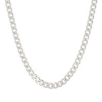 Sterling Silver Men's Curb Chain