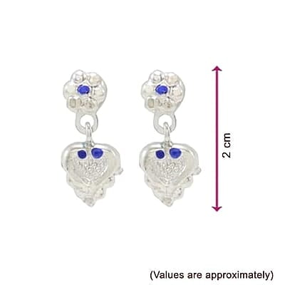 Silver Earrings OR Thottu for kids