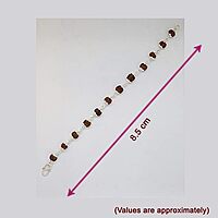 Silver Tied Rudraksha Bracelet