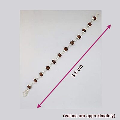 Silver Tied Rudraksha Bracelet Silver Tied Rudraksha Bracelet