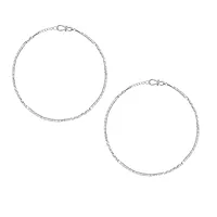 92.5 Sterling Silver Foot Chain for Women & Girls | Adjustable Elegant Leg Anklet