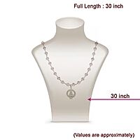 Sphatika Mala with Ayyappan (Iyyappan) Pendant – Pure Quartz Crystal Mala