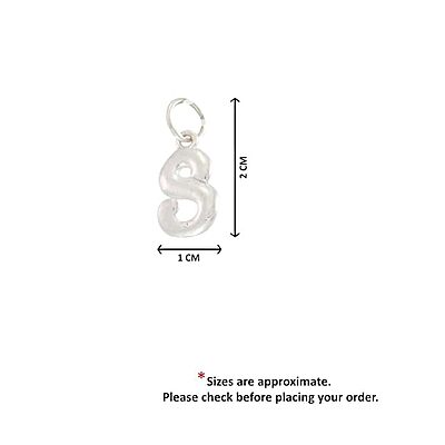 Silver S Pendant