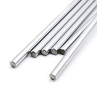 2 pcs EN31 Rust-Proof Steel Smooth Rod 10 mm OD 600 mm for CNC/Robotics/3D Printer DIY Projects