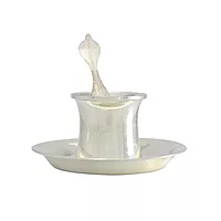 Sterling Silver Pancha Patra Spoon | Utharani Achmani Spoon for Pooja